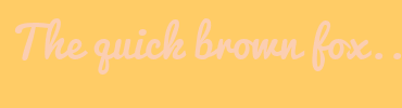 Image with Font Color FBCEB1 and Background Color FFCC66